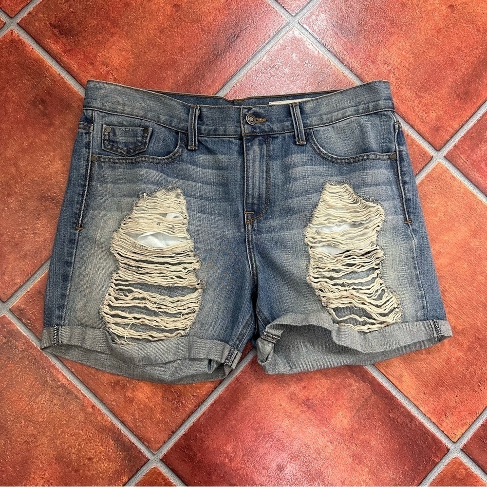 Pistola x Revolve Distressed Shorts